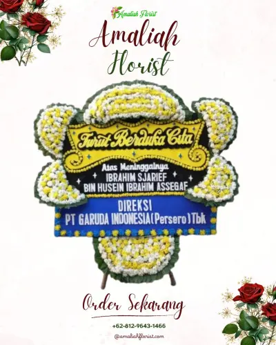 Papan Bunga Duka di Pekandangan